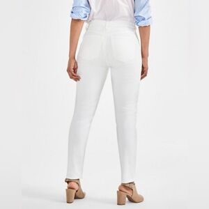 Sound/Style Los Angeles Jeans Womens Slim Straight Leg White Skinny White‎ 12